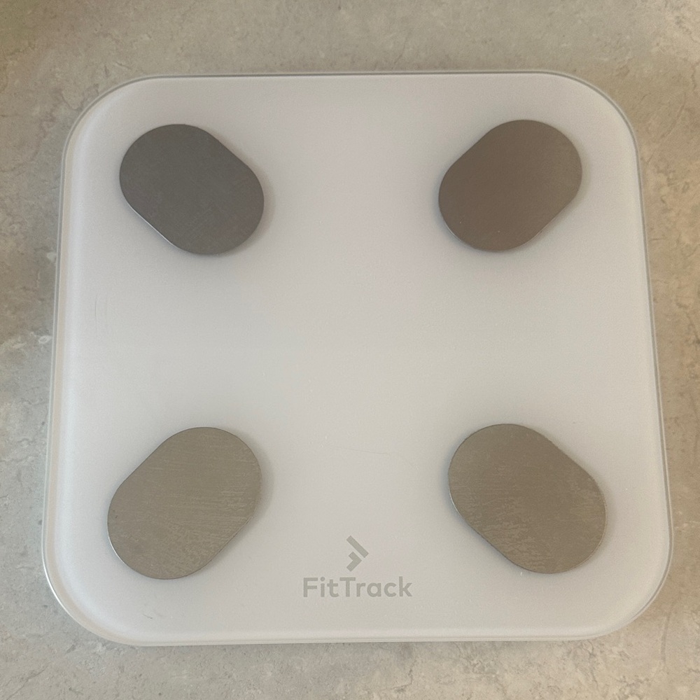 Smart Body Scale - White and Silver